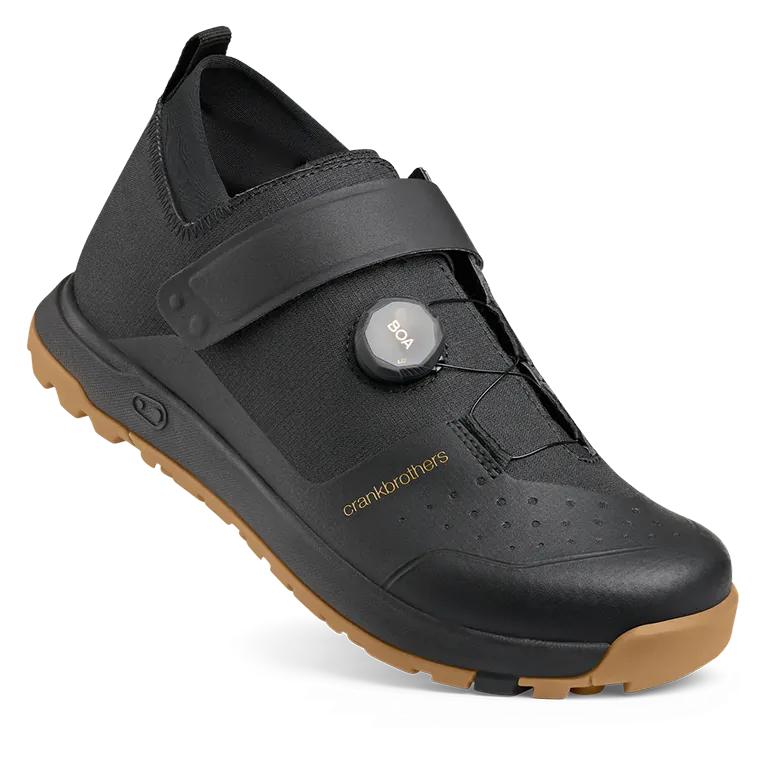 Веловзуття CrankBrothers SHOES MALLET TRAIL BOA BLACK / GOLD - GUM OUTSOLE 11.5 (ROU_5527012)