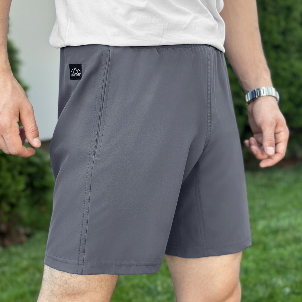 Плавальні шорти чоловічі темно-сірі Pobedov Vocation Dark Gray