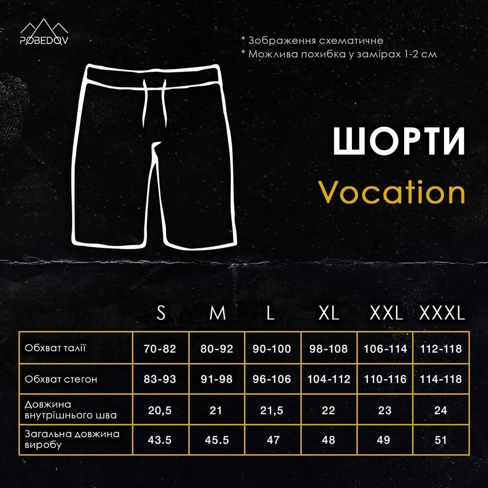 Плавальні шорти чоловічі темно-сірі Pobedov Vocation Dark Gray