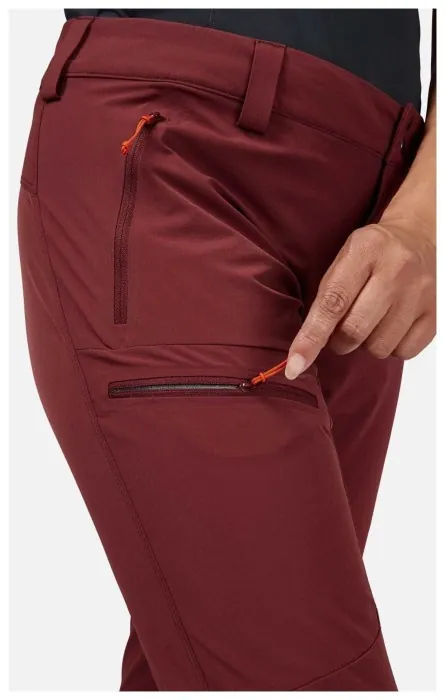 Брюки женские Rab Incline Pants Wmns Beluga, XS regular