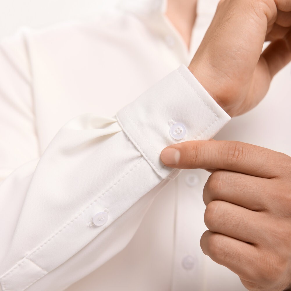 Молочна сорочка чоловіча з довгими рукавами Pobedov Legend