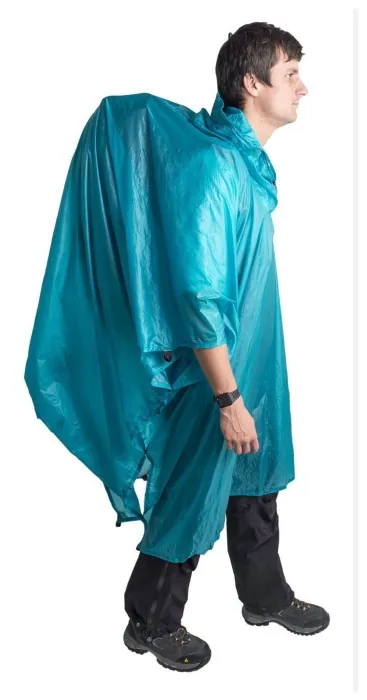 Дождевик-пончо Ultra-Sil 15D Tarp Poncho Blue, 265 х 145 см от Sea to Summit