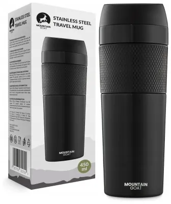Термокухоль Mountain Goat Travel 0.4 л Black (P-5907739315694)