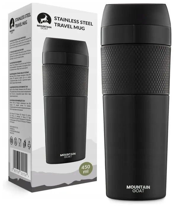 Термокухоль Mountain Goat Travel 0.4 л Black (P-5907739315694)