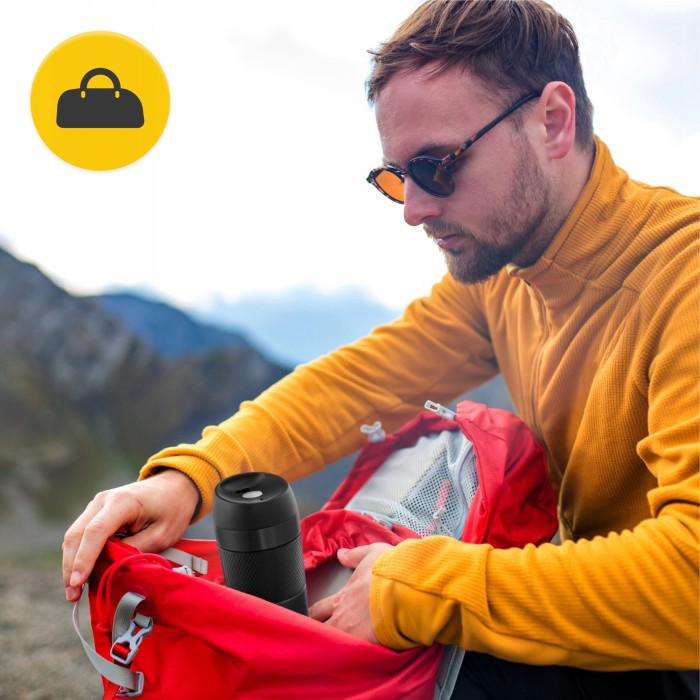 Термокухоль Mountain Goat Travel 0.4 л Black (P-5907739315694)