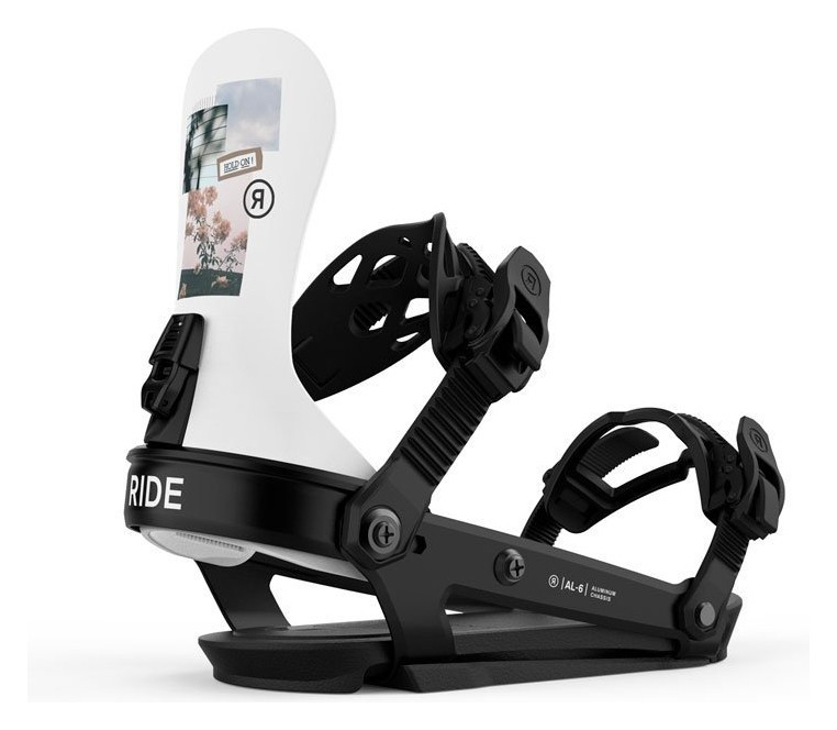 Кріплення для сноуборду Ride AL-6 collage S Black/White (12E1011.1), укр, укр
