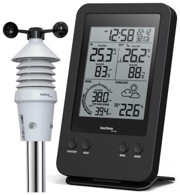 Метеостанція Technoline WS9008 Black (WS9008)