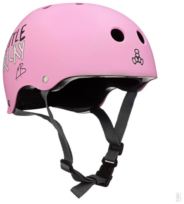 Шолом Triple8 Little Tricky Pink Rubber