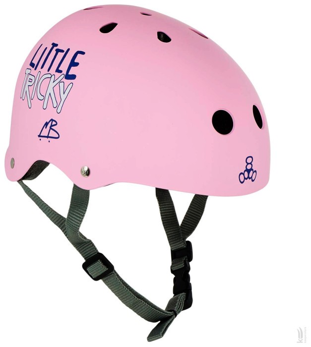Шолом Triple8 Little Tricky Pink Rubber