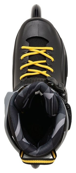 Ролики Rollerblade RB 110 black-saffron yellow, укр, укр