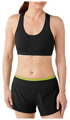 Топ жіночий Smartwool PhD Seamless Racerback Bra Black