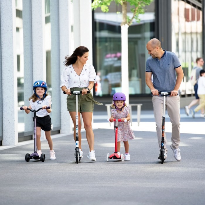 Защитный шлем MICRO - ФИОЛЕТОВЫЙ С ЦВЕТАМИ (48-53 cm, S)