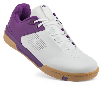 Веловзуття CrankBrothers SHOES STAMP LACE WHITE / PURPLE - GUM OUTSOLE - BERNARD KERR 9.0