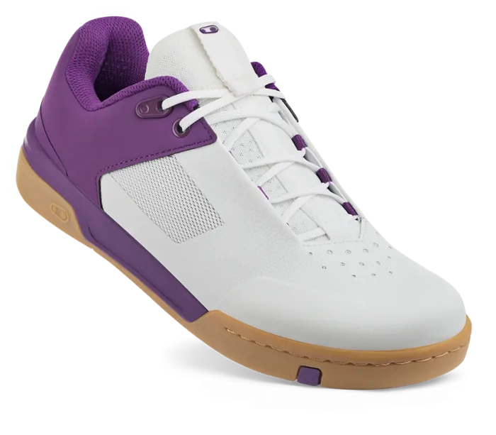 Веловзуття CrankBrothers SHOES STAMP LACE WHITE / PURPLE - GUM OUTSOLE - BERNARD KERR 9.0