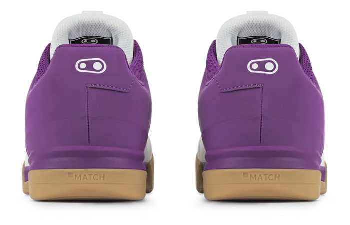 Веловзуття CrankBrothers SHOES STAMP LACE WHITE / PURPLE - GUM OUTSOLE - BERNARD KERR 9.0