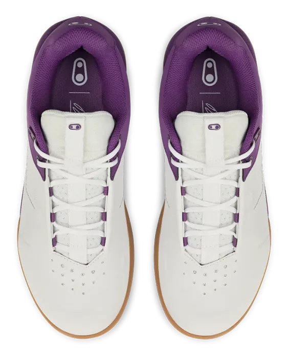 Веловзуття CrankBrothers SHOES STAMP LACE WHITE / PURPLE - GUM OUTSOLE - BERNARD KERR 9.0