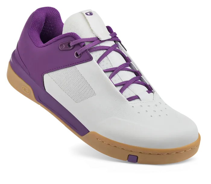 Веловзуття CrankBrothers SHOES STAMP LACE WHITE / PURPLE - GUM OUTSOLE - BERNARD KERR 9.0
