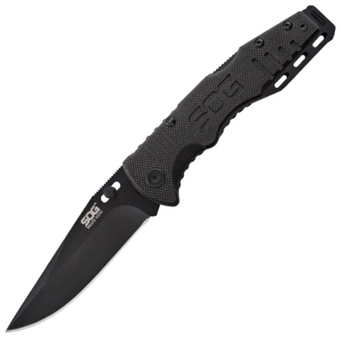 Розкладний ніж SOG Salute Mini, Black