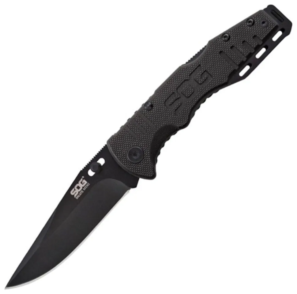 Розкладний ніж SOG Salute Mini, Black (SHM_SOG FF1101-CP)