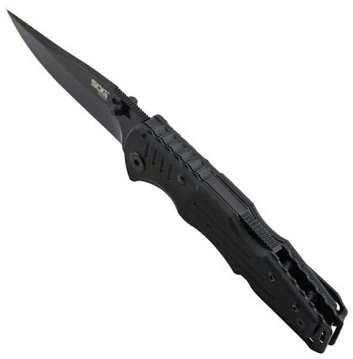Розкладний ніж SOG Salute Mini, Black