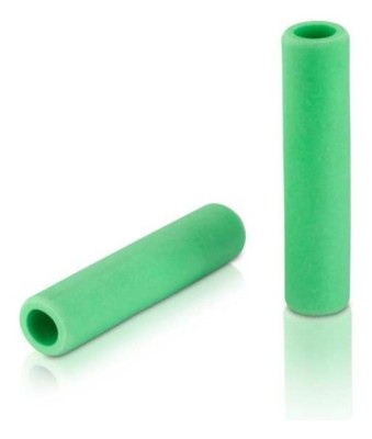 Грипсы XLC GR-S31 'Silicone', зеленый, 130мм.