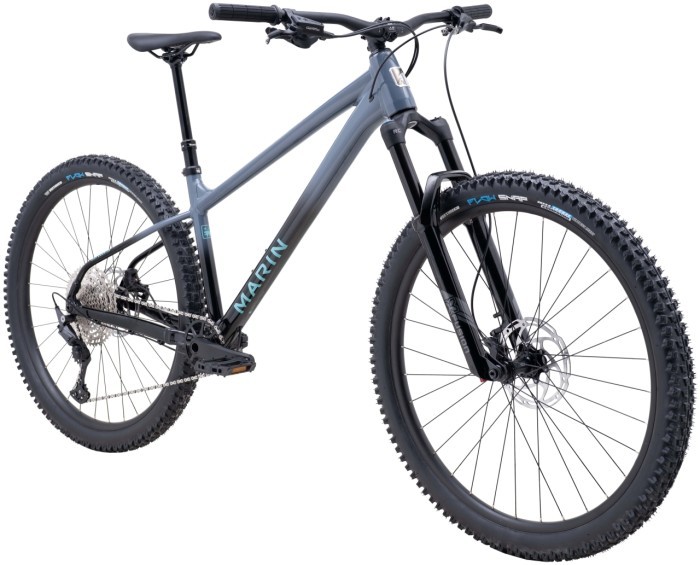 Велосипед 29" Marin San Quentin 2 рама - L 2024 Gloss Blue/Black/Teal