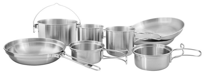 Набір посуду Tatonka Picnic Set II, Silver