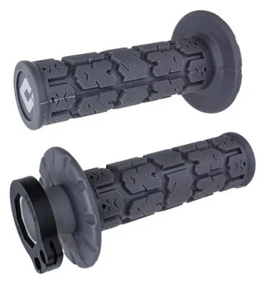 Мото грипсы ODI MX V2 Lock-On; Rogue Grip Graphite