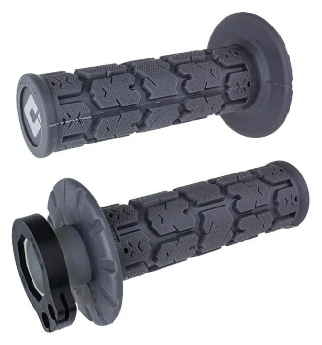 Мото грипсы ODI MX V2 Lock-On; Rogue Grip Graphite