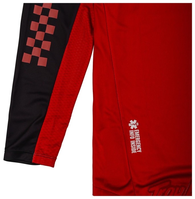 Мото джерсі TLD SCOUT GP JERSEY; BIG LEE [BLACK / BURNT ORANGE] M