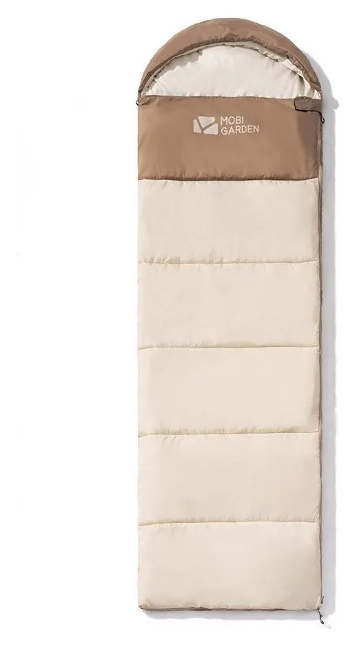 Спальний мішок з капюшоном Mobi Garden XY 2.2 NX21562008 beige (VTG_6926767316205)