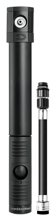 Насос Crankbrothers KLIC HV, Black (Presta/Schrader) (SPT_16260)