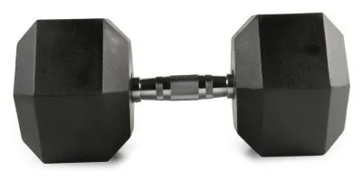 Гантель гексогональная 35 кг. Стейн. OK1013-35