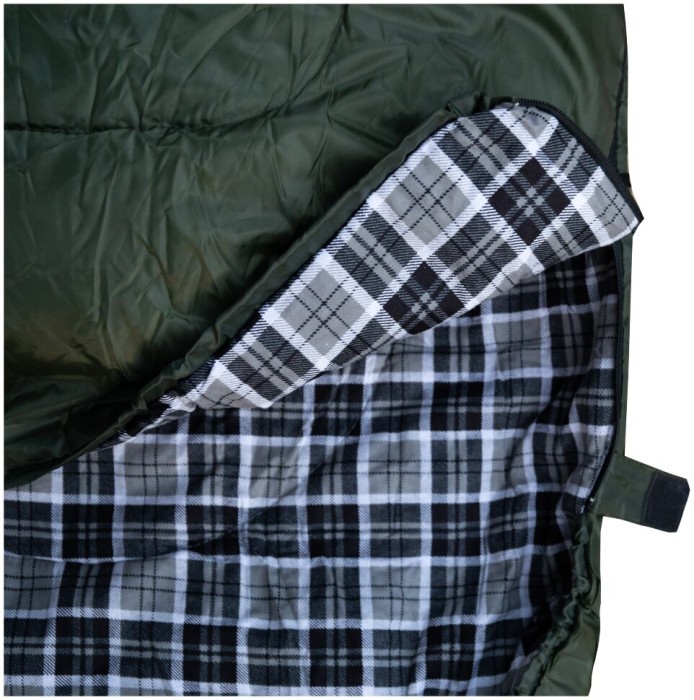 Спальный мешок Totem Ember Plus одеяло с капюшом левый olive 190/75 UTTS-014