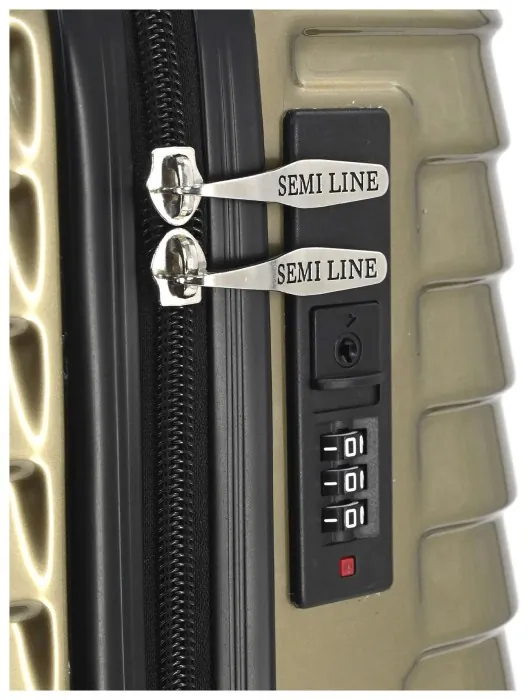Валіза Semi Line 20" (S) Gold (T5763-1)