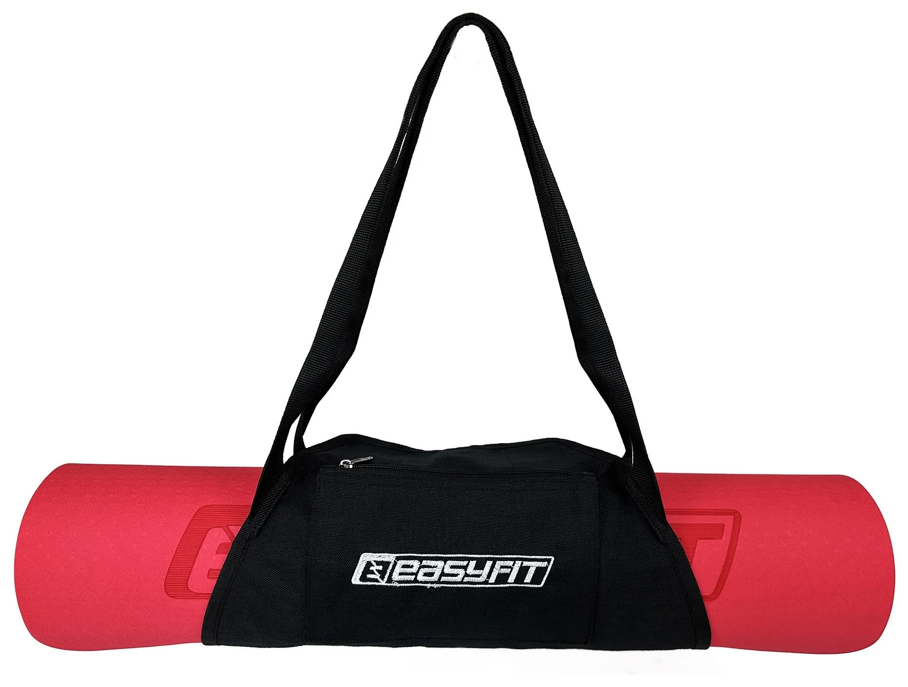 Сумка-переноска EasyFit для йога-килимка Чорна (EFIT_EF-YB38-Bk)