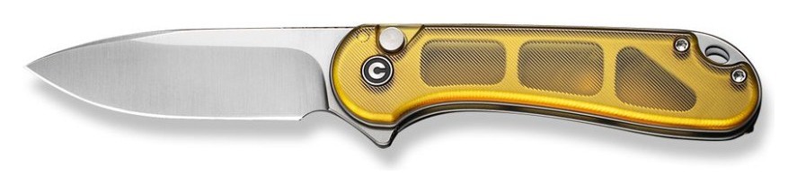 Ніж складаний Civivi Button Lock Elementum C18062P-7, укр, укр