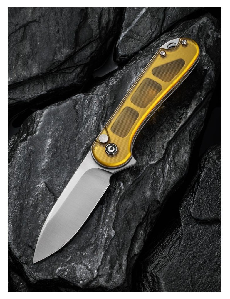 Ніж складаний Civivi Button Lock Elementum C18062P-7, укр, укр