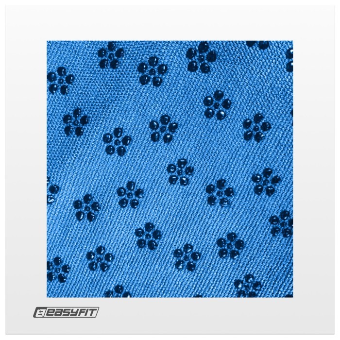 Рушник для йоги EasyFit Yoga Mat Towel з мікрофібри (Синій), укр, укр