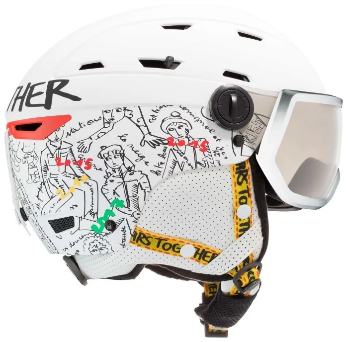 Шолом ROSSIGNOL ( RKKH400 ) ALLSPEED VISOR IMP PHOTCH JCC 2026