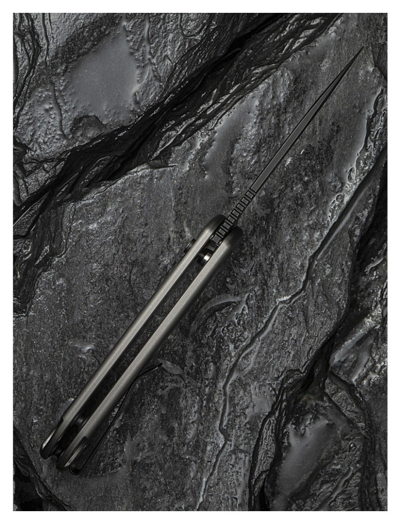 Ніж складаний Civivi Button Lock Elementum II C18062PD-1, укр, укр