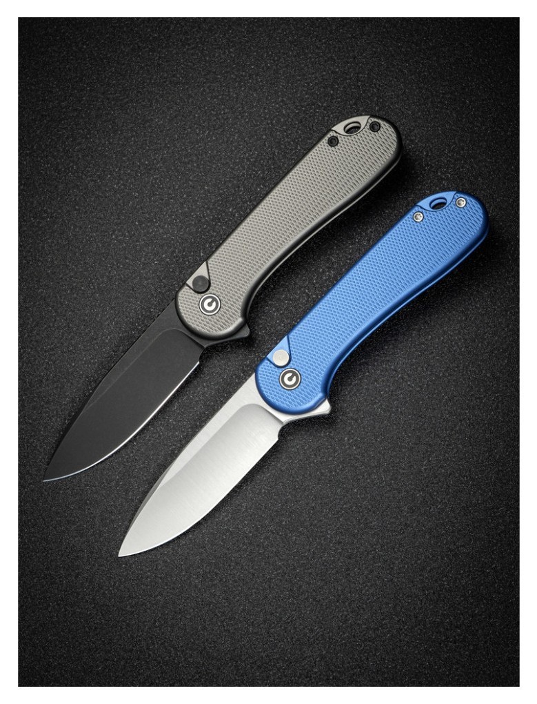 Ніж складаний Civivi Button Lock Elementum II C18062PD-1, укр, укр