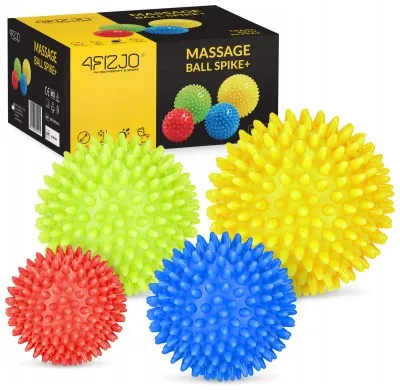Массажные мячи с шипами 4FIZJO Spike Balls 4 шт (P-5907739310514)