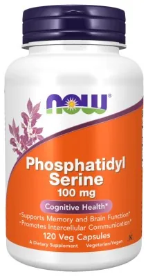 Phosphatidyl Serine 100mg - 120 vcaps