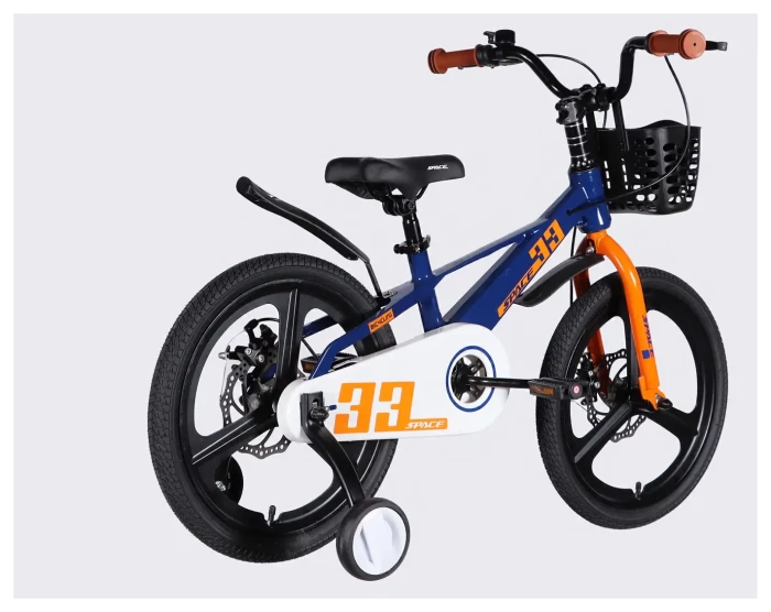 Велосипед MG 18" SPACE KID ORION DD рама-10" синiй з помаранчевим 2026