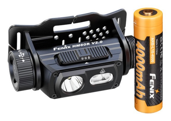 Ліхтар налобний Fenix HM60R 2.0, укр, укр
