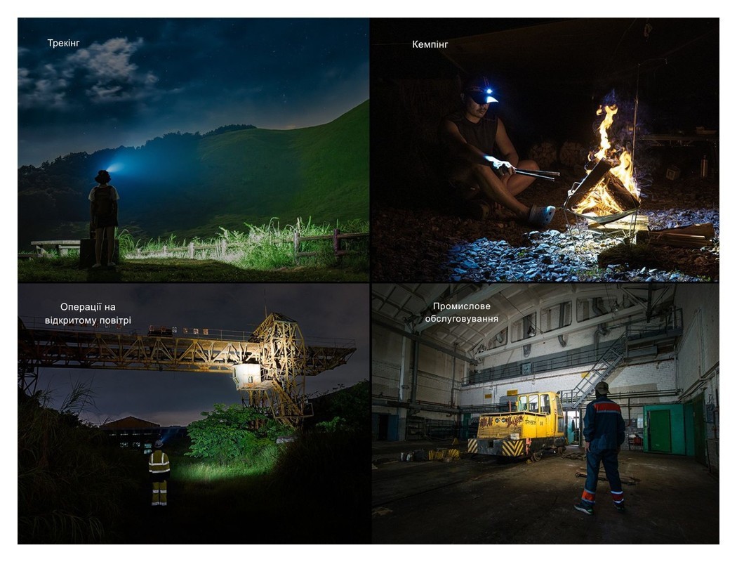 Ліхтар налобний Fenix HM60R 2.0, укр, укр