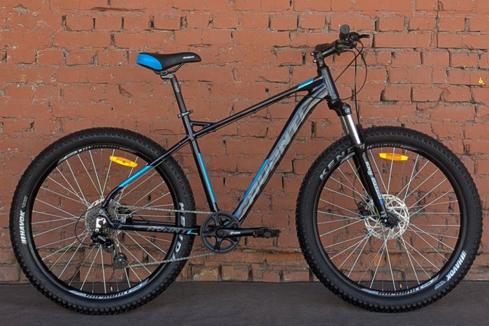 Велосипед гірський 27,5" Avanti Boost 650B+ Black Blue (2026)