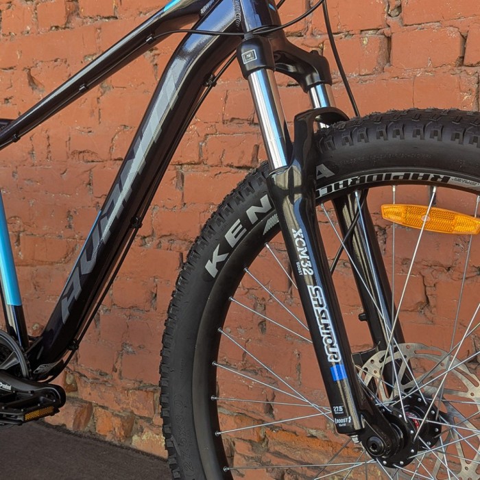 Велосипед гірський 27,5" Avanti Boost 650B+ Black Blue (2026)