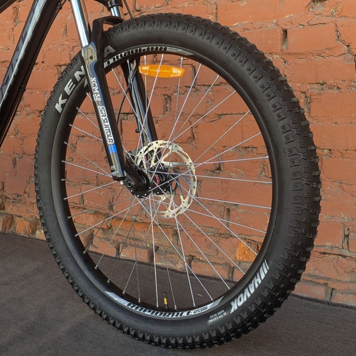 Велосипед гірський 27,5" Avanti Boost 650B+ Black Blue (2026)